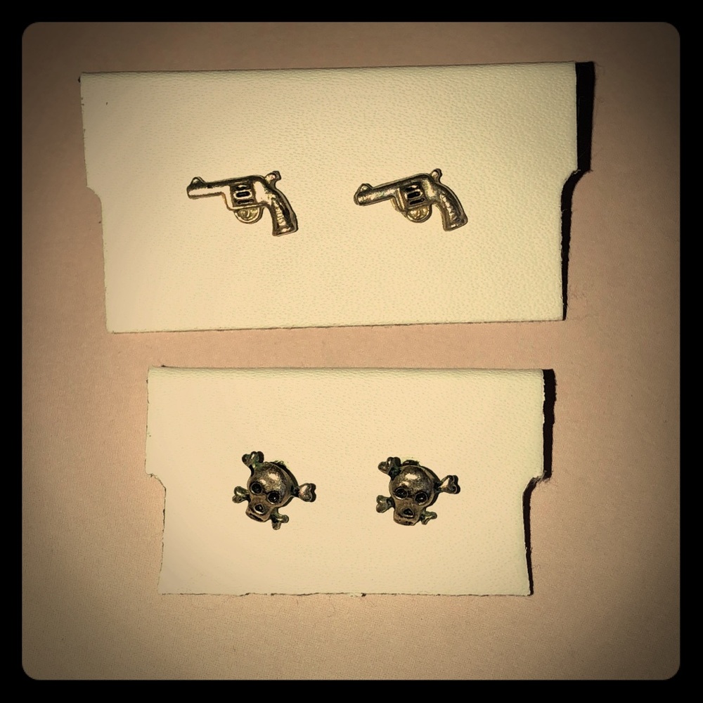 2 pairs of Hot Topic earrings